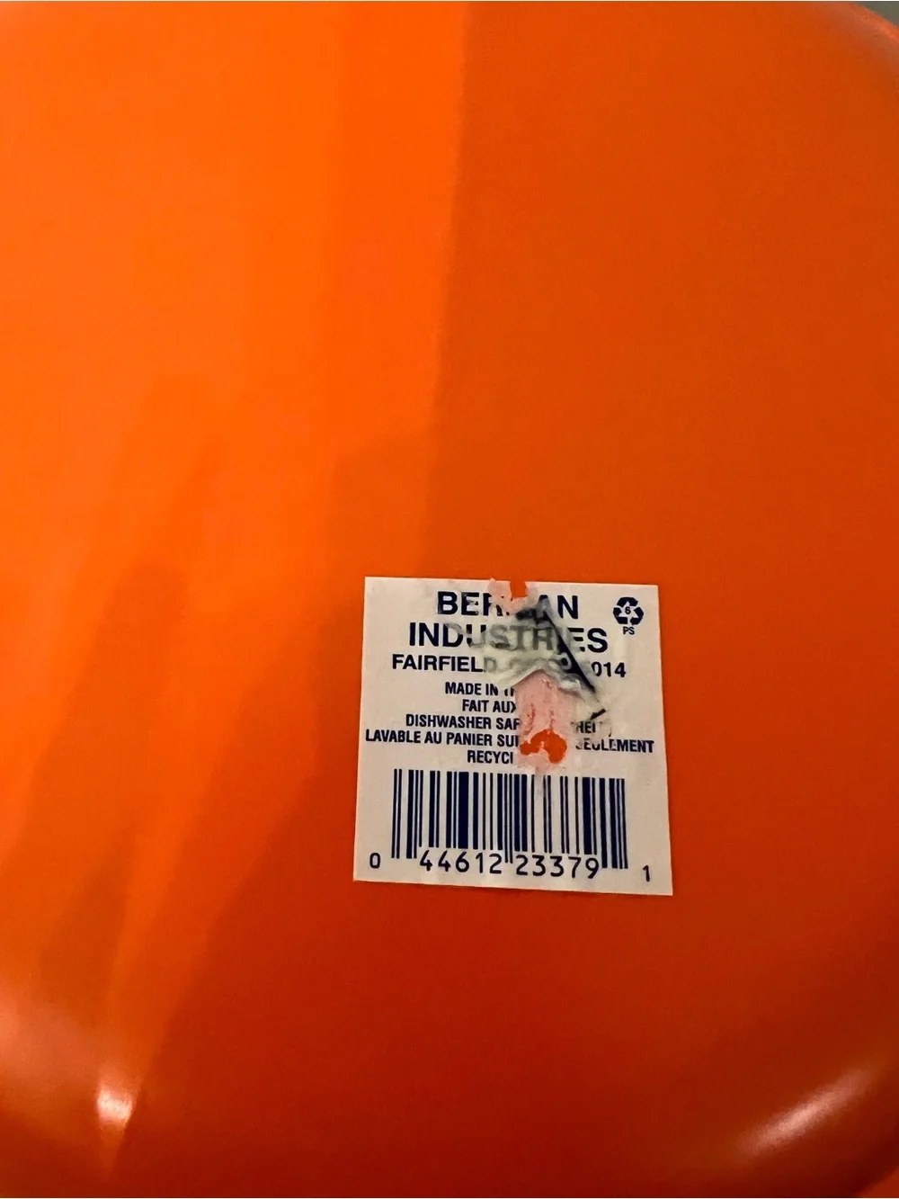 Vintage vibrant Halloween bowl